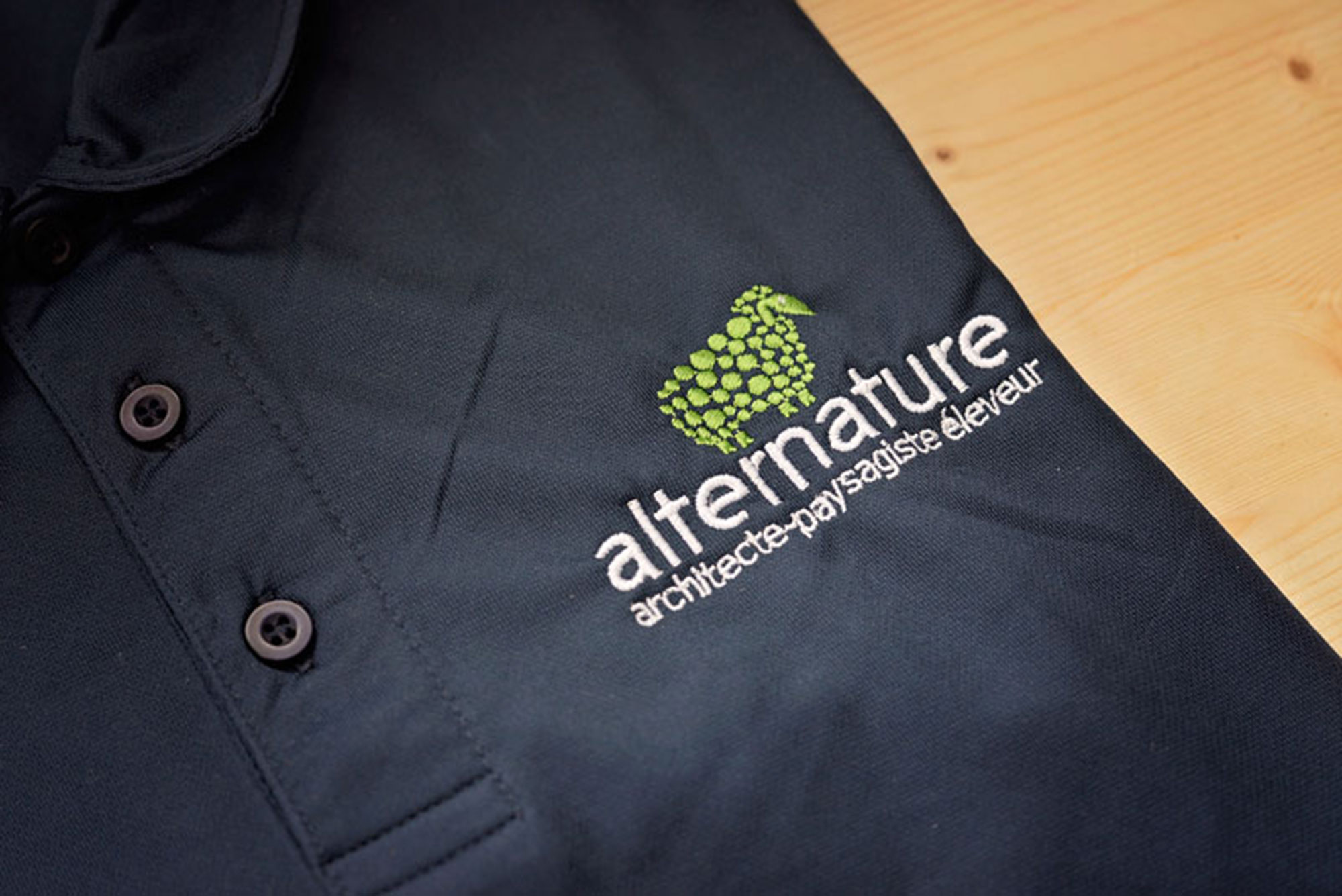 Photo flocage t-shirt Alternature