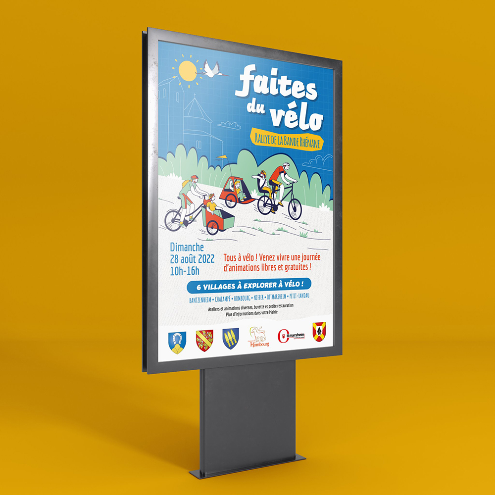 Affiche Faites du vélo