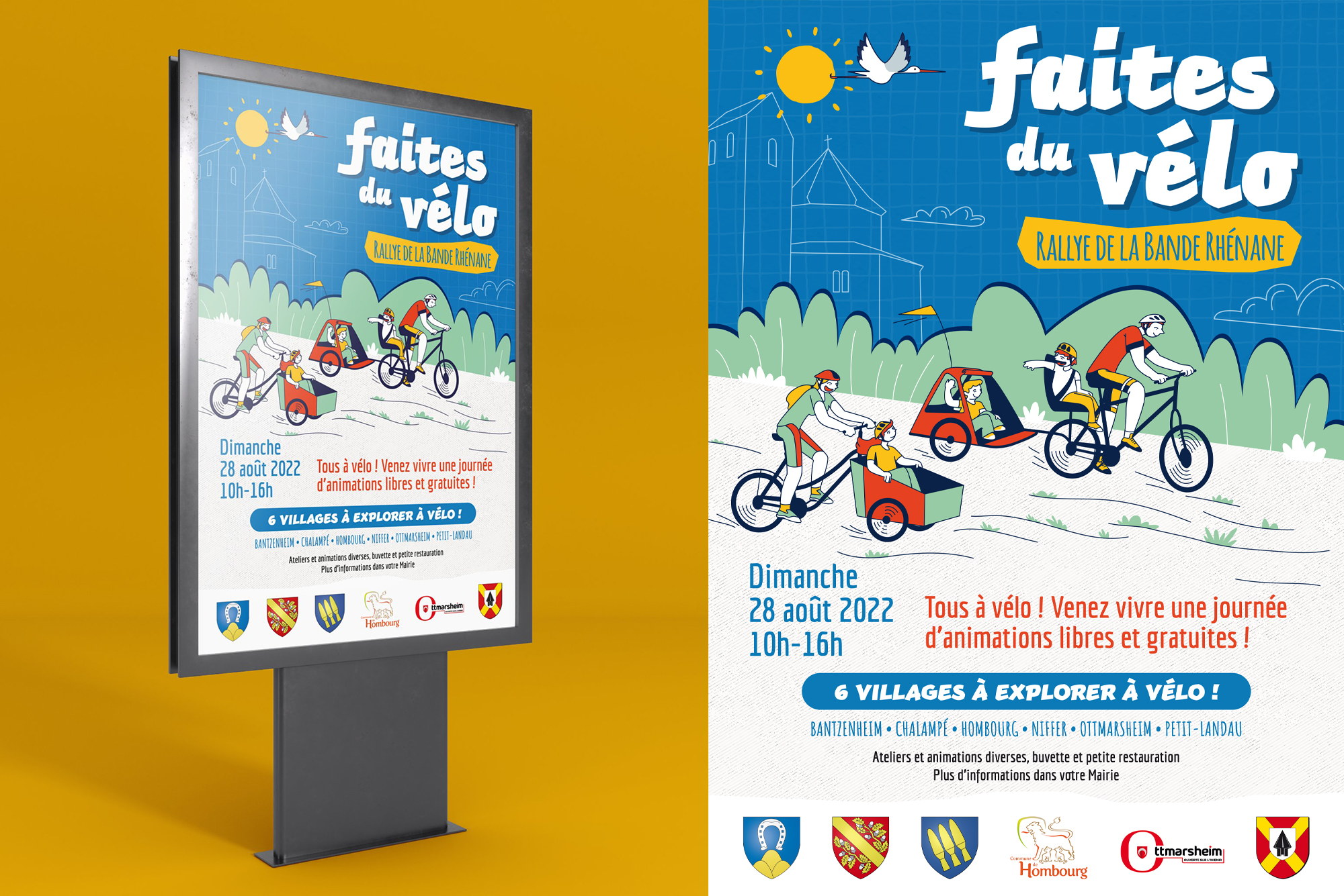 Affiche Faites du vélo