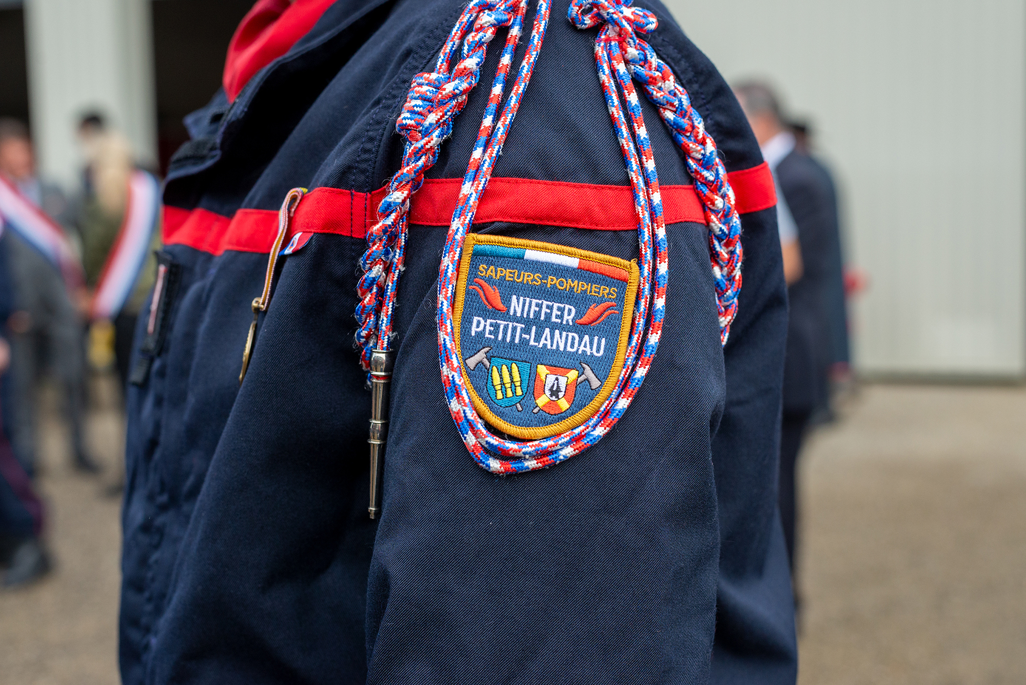 Blason sapeurs-pompiers Niffer Petit-Landau