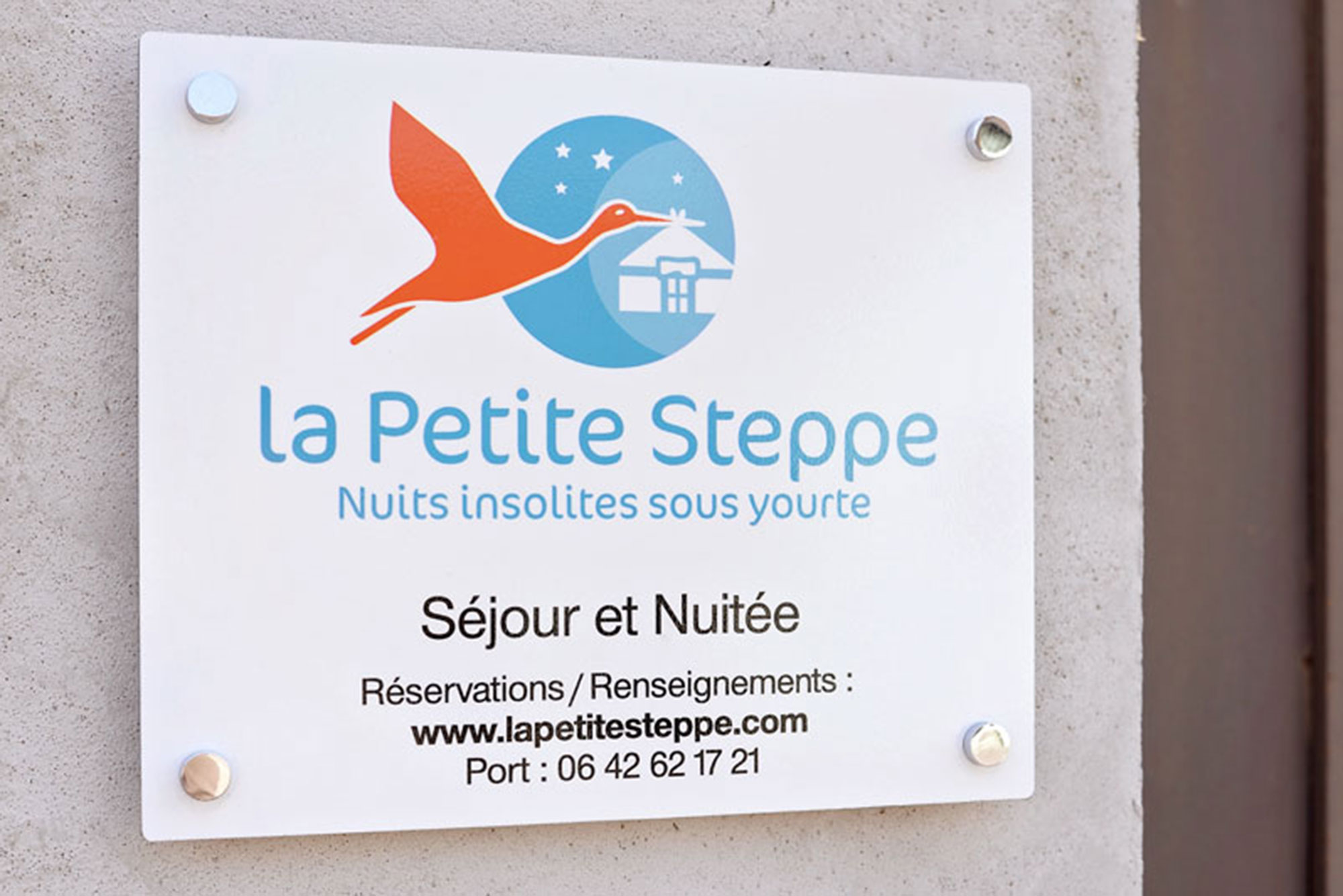 Plaque La Petite Steppe