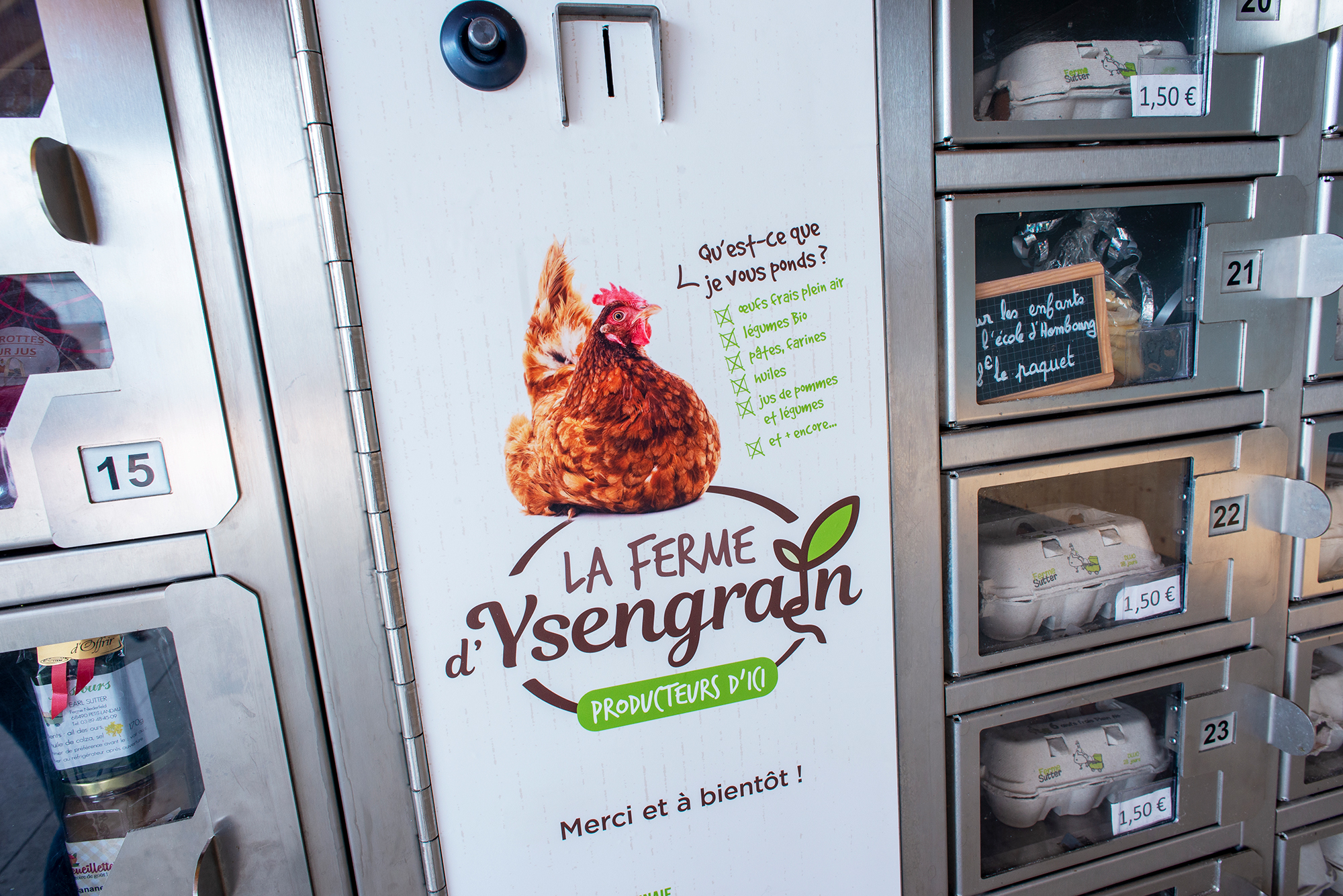 Photo distributeur La Ferme d'Ysengrain